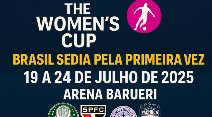 Women’s Cup: Brasil Sedia Pela Primeira Vez o Maior Torneio Internacional de Clubes de Futebol Feminino