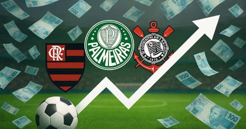 Quanto Ganha um clube de futebol no Brasil?