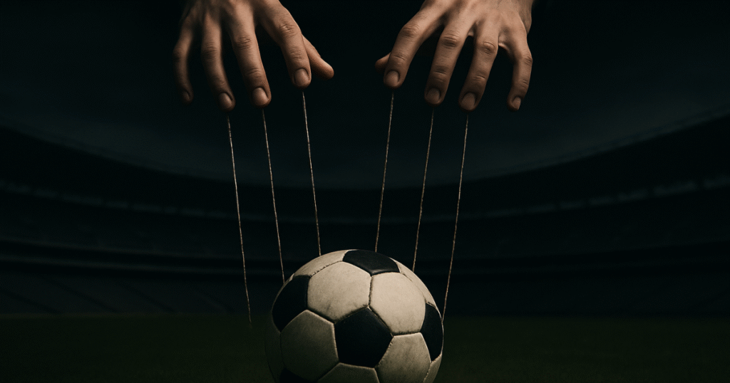 manipulação de resultados no futebol