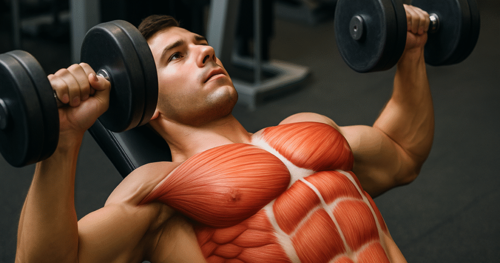 Exercício para Peito na Academia