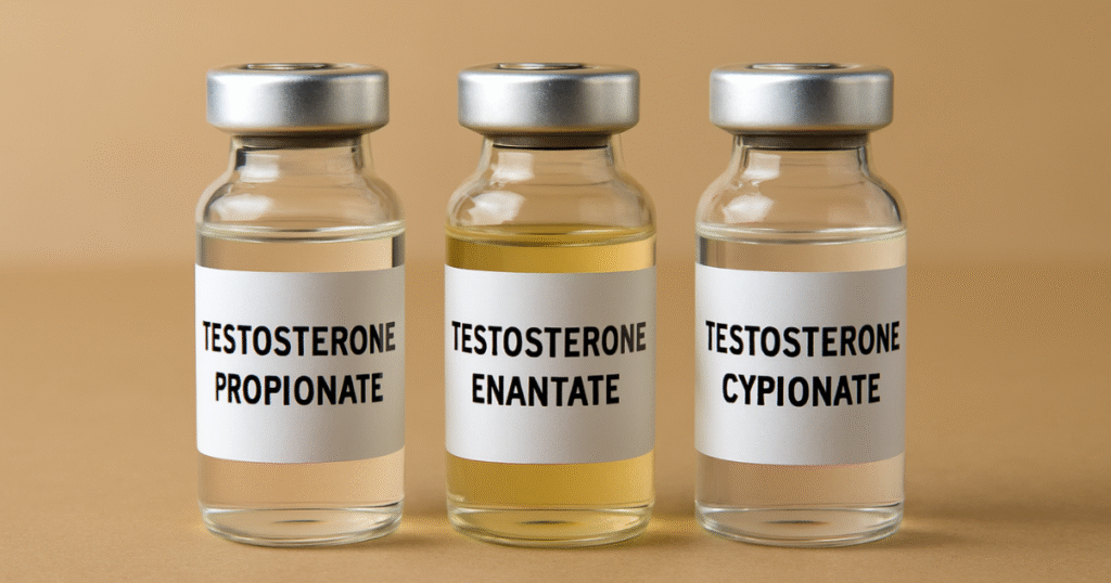 Enantato, Cipionato ou Propionato de Testosterona?