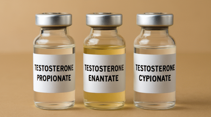 Diferença entre Enantato, Cipionato ou Propionato de Testosterona: Guia Completo para Musculação