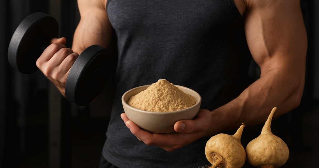 Benefícios da maca peruana na musculação